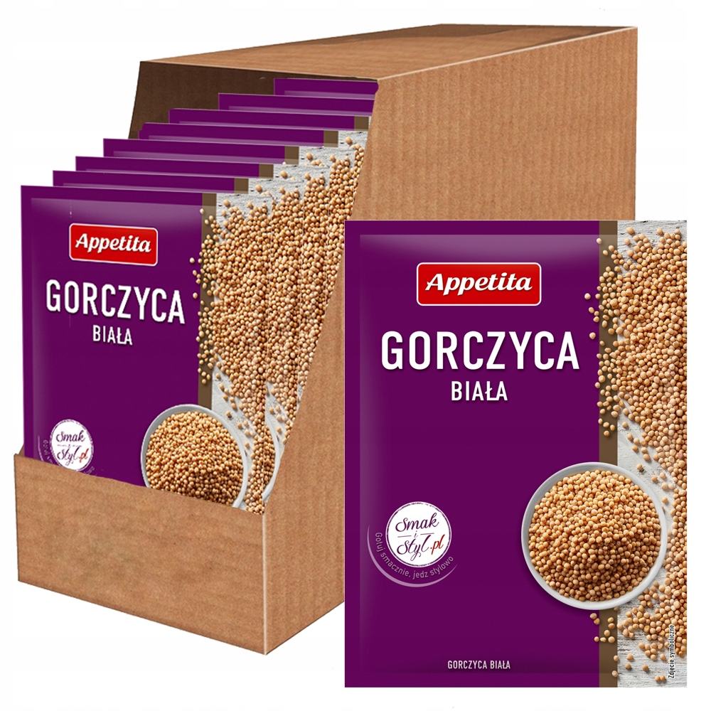 Levně Appetita Hořčice bílá 30 g x 25 kusů