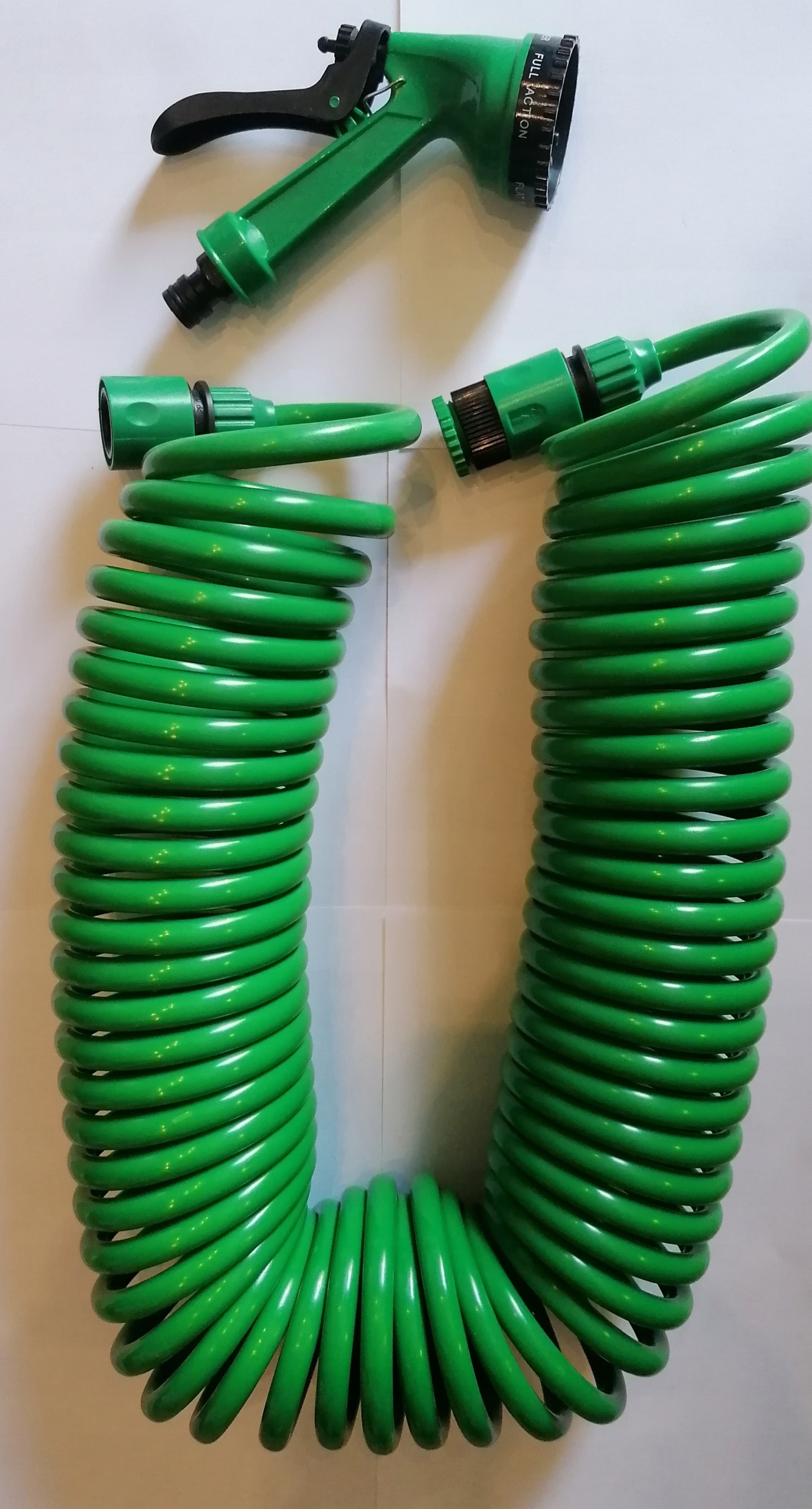

Wąż spiralny 15 m Wąż ogrodowy 1/2 " z uchwytem