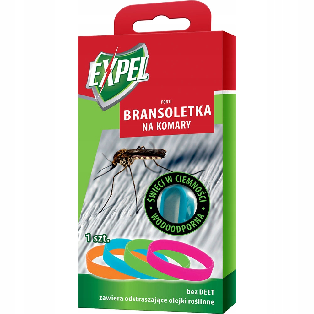 

Bransoletka na komary Expel BR-1790