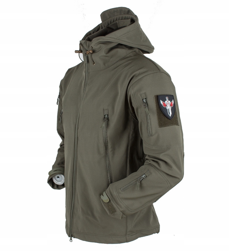 

Wojskowa Przeciwdeszczowa Kurtka Męska Softshell