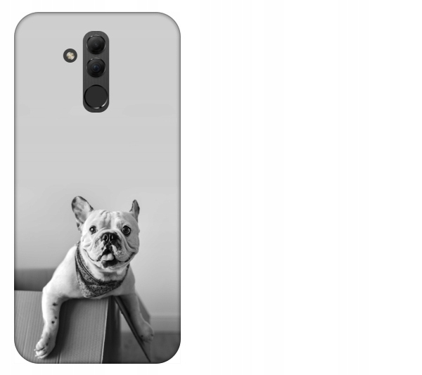 

Etui pokrowiec Huawei Mate 20 Lite Pies buldog fra