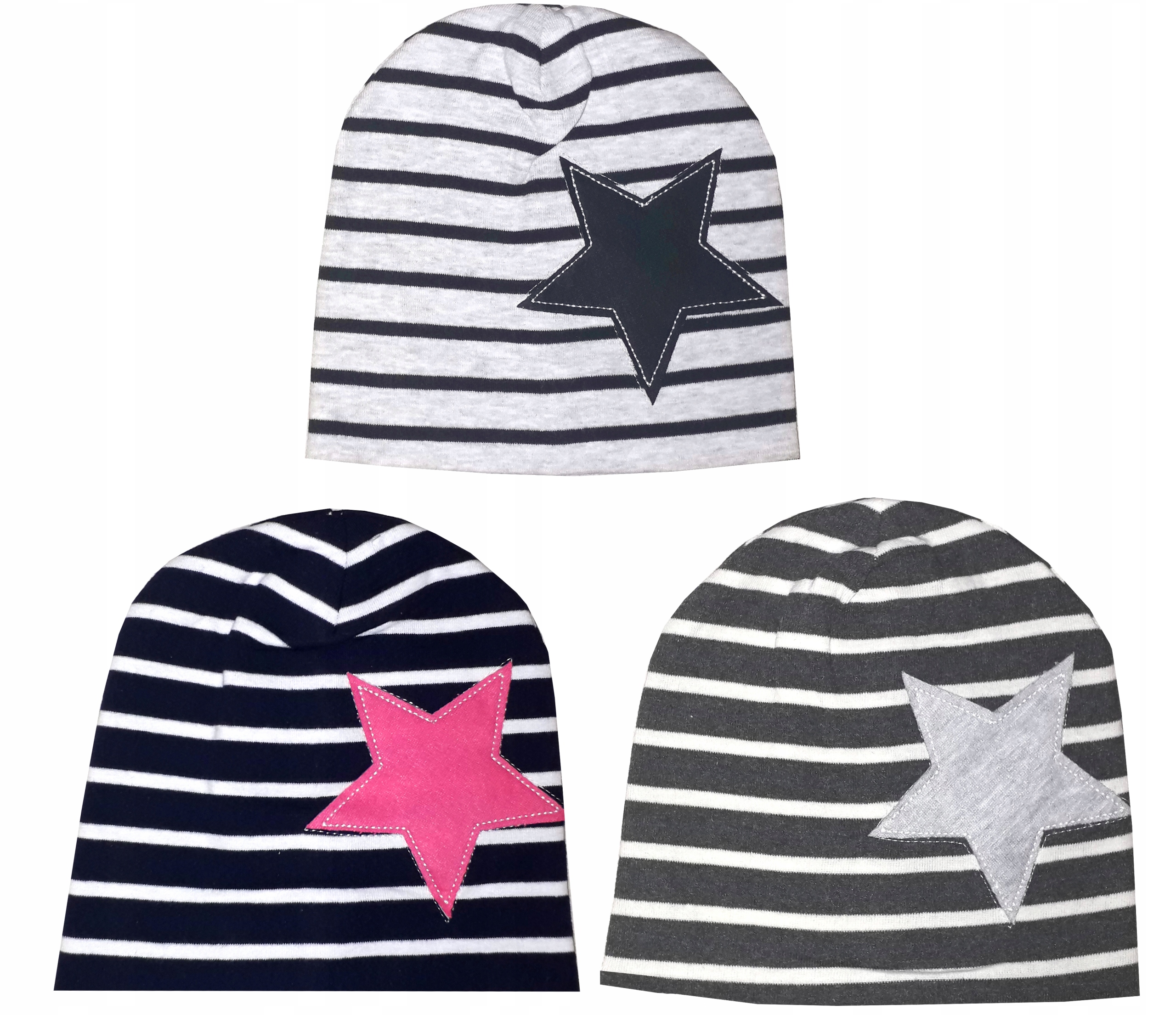 

Moraj czapka bawełna 3pak komplet 3 sztuk 42-52