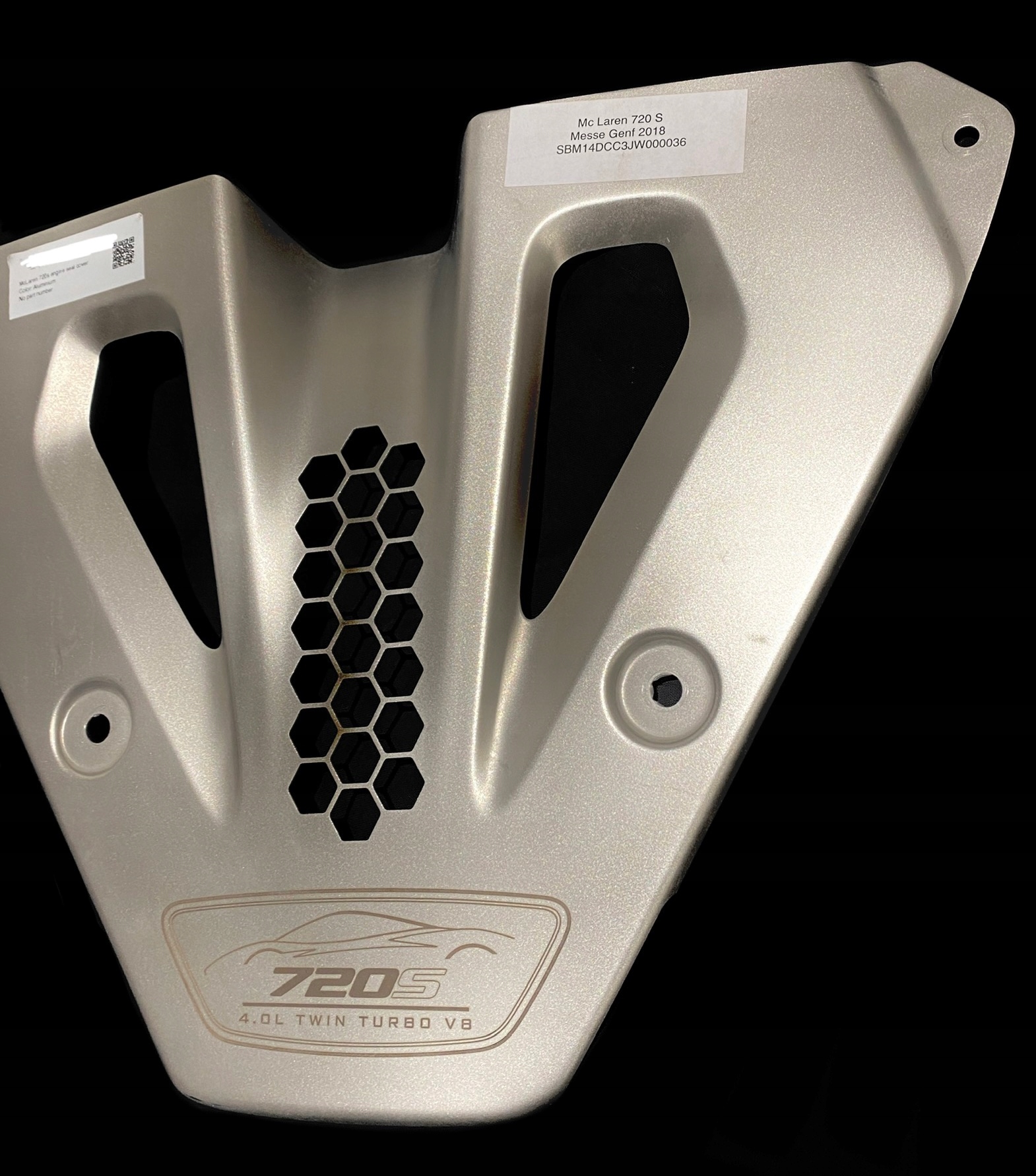 MCLAREN 720S motor cover cover engine cover