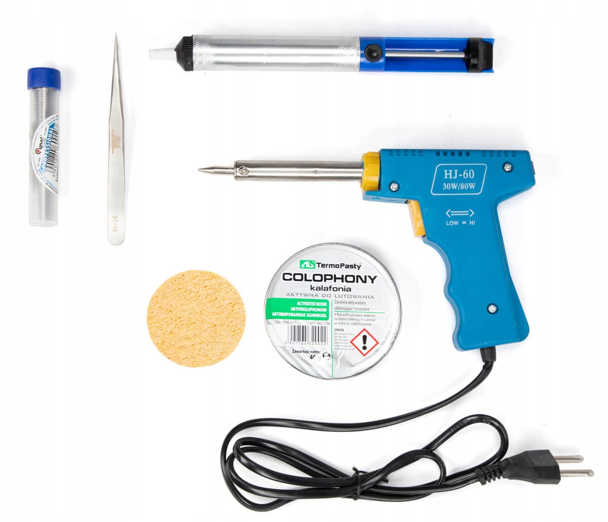 

Zestaw lutownica pistoletowa 30W-70W