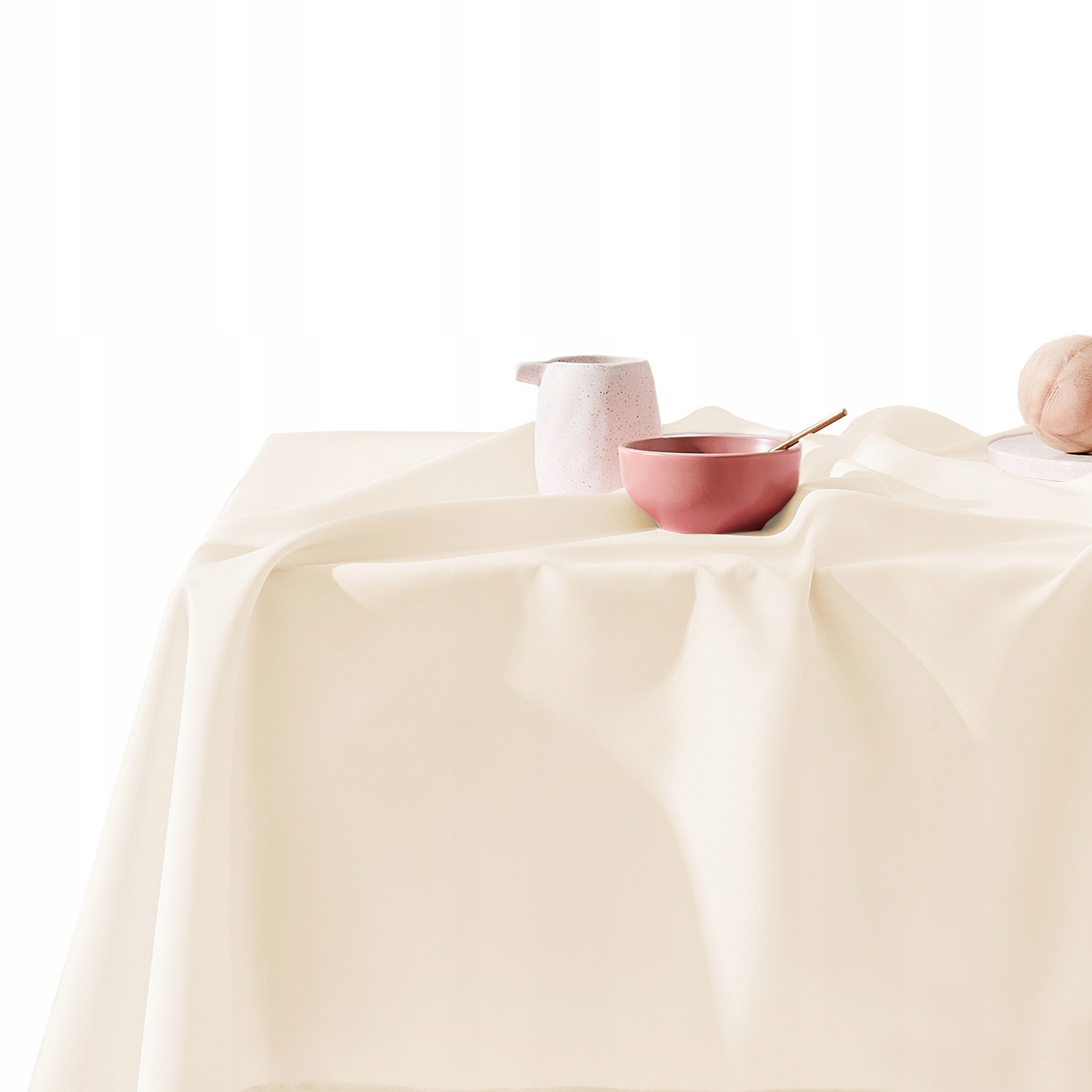 

Obrus plamoodporny na stół 140x260 wanilia Aura