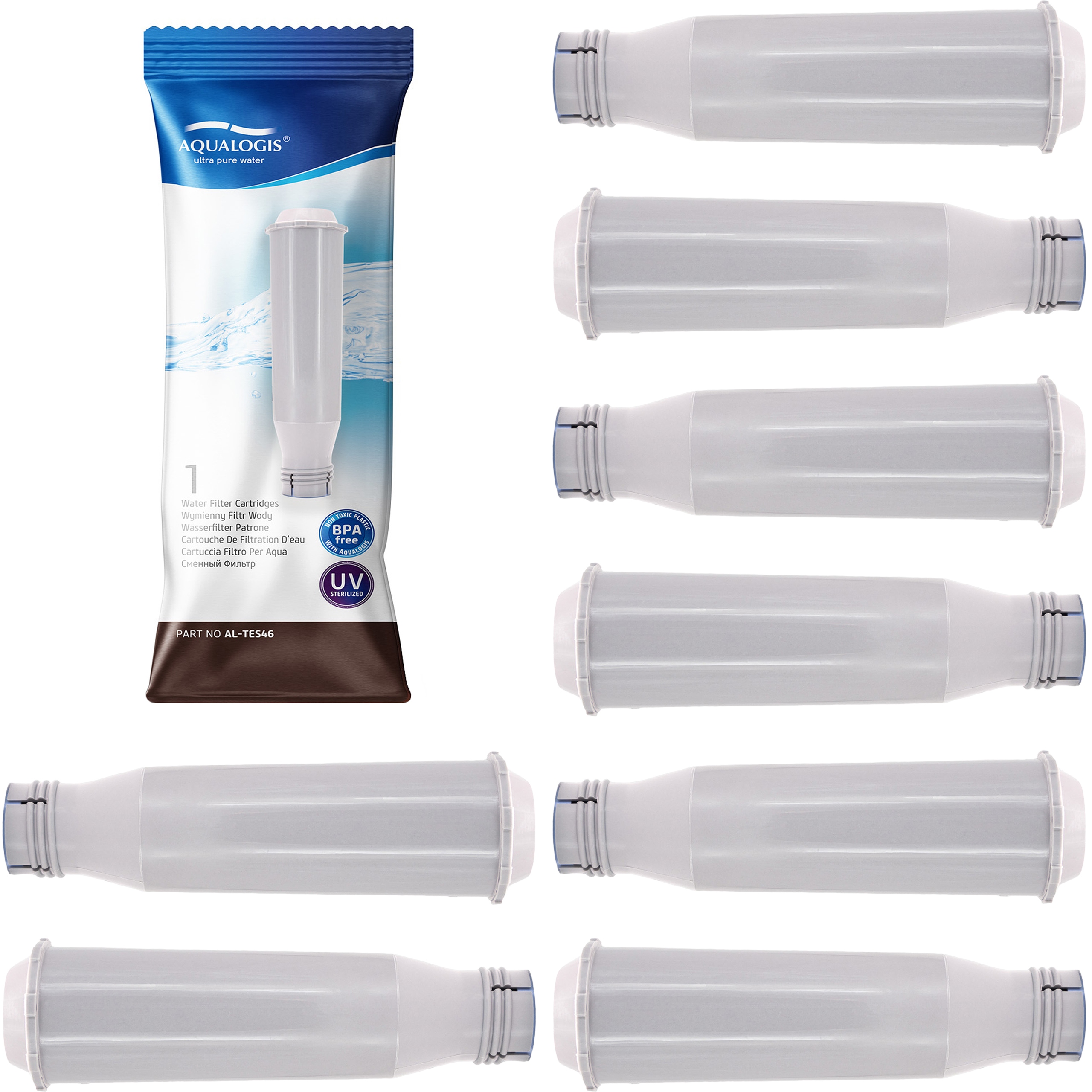 8xZamiennik Filtr do ekspresu Krups EA8908 EA873810 Nivona 769 759 AL-TES46