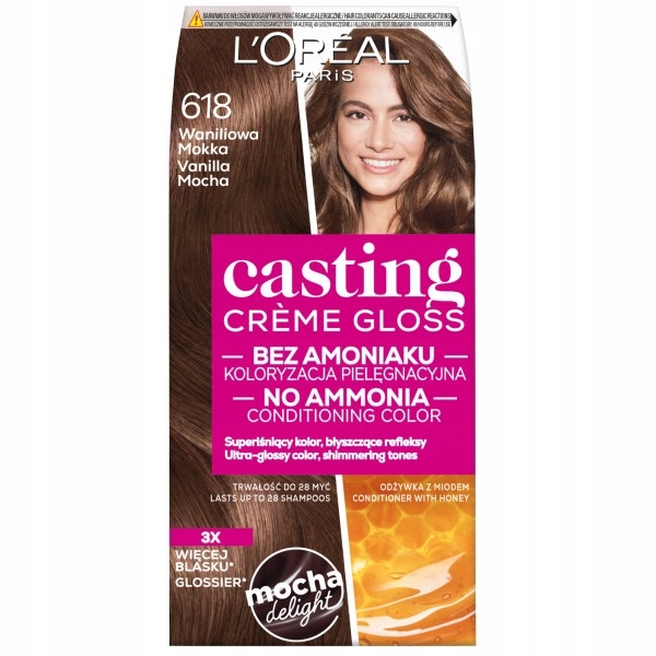 

L'Oreal Paris Farba do włosów 618 Waniliowa Mokka