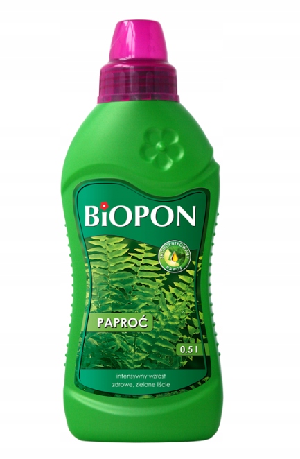 

Biopon Płynny Nawóz Odżywka Do Paproci 0,5 L
