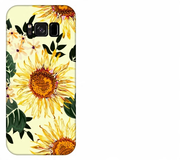 

Etui pokrowiec Samsung Galaxy S8 Kwiat żółty akwar