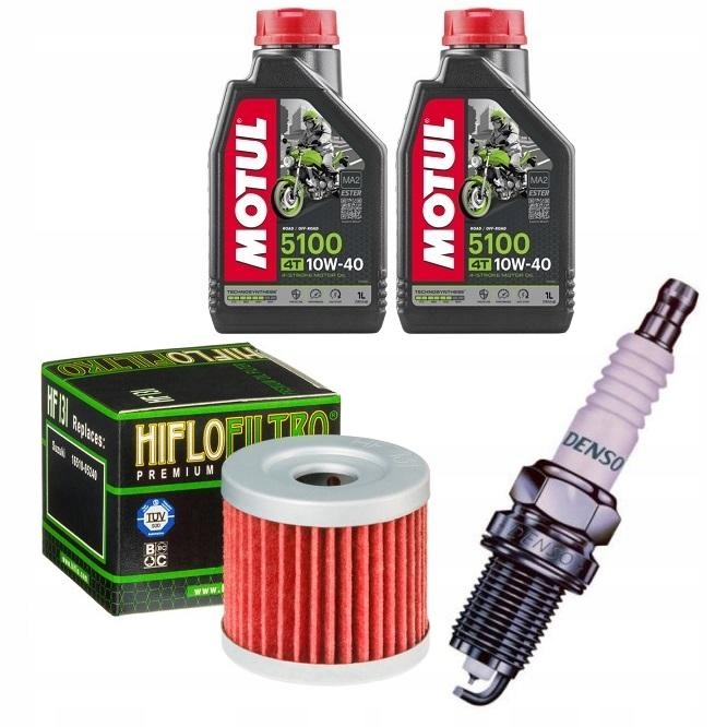 

Suzuki Uh 125 Burgman 01-14 olej+filtr+świeca
