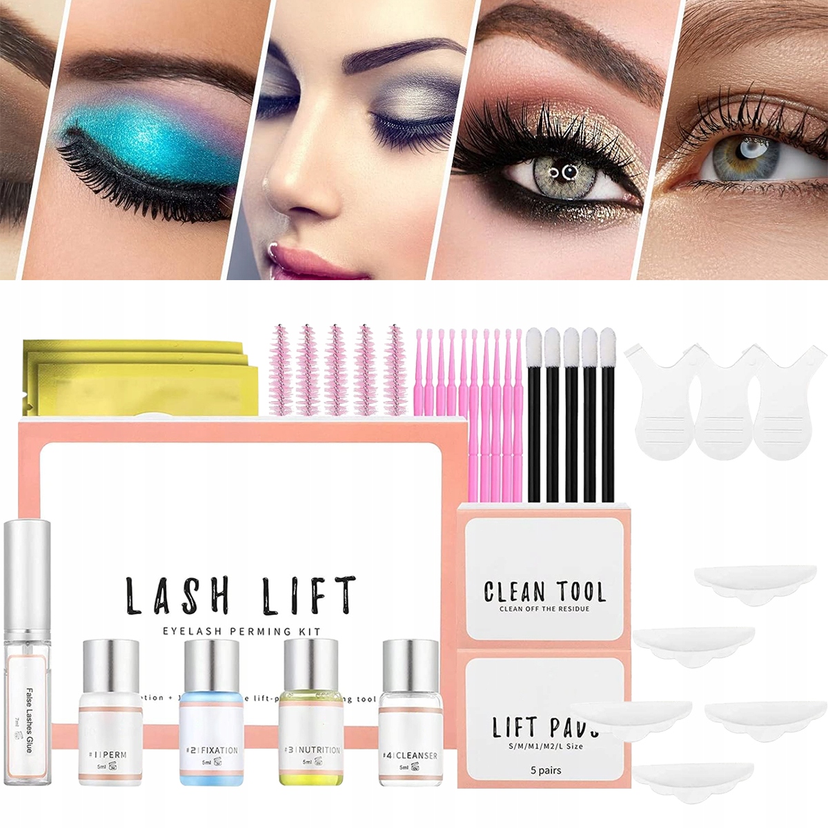 Sada pro lifting řas Lash Lift lifting iconsign