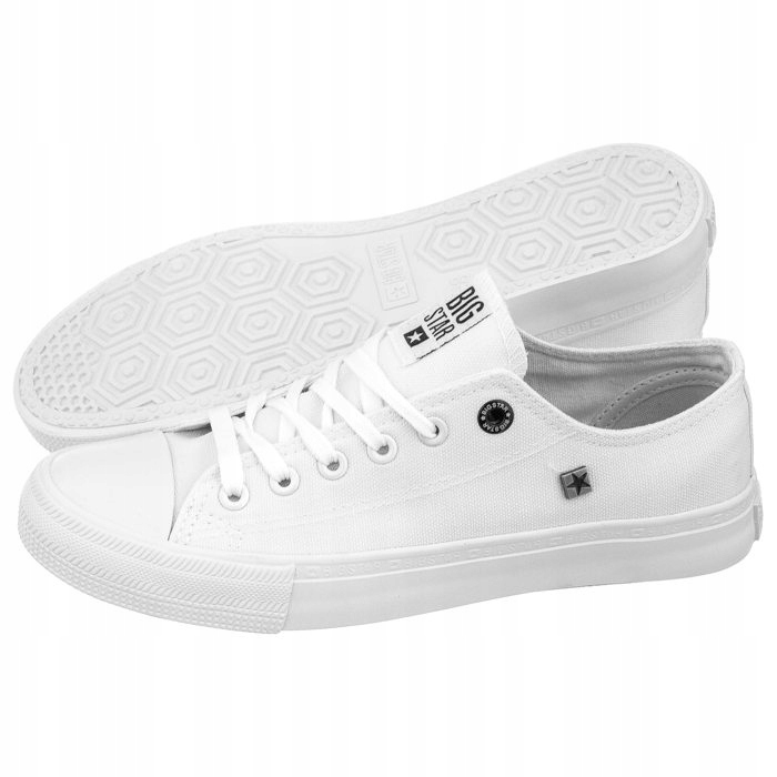 Dámské tenisky Big Star AA274010 Bílé Krátké