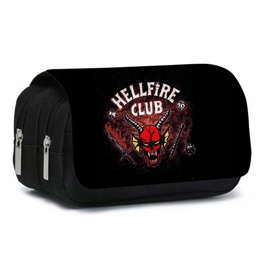 Piórnik Stranger Things Hellfire Club 2 komory
