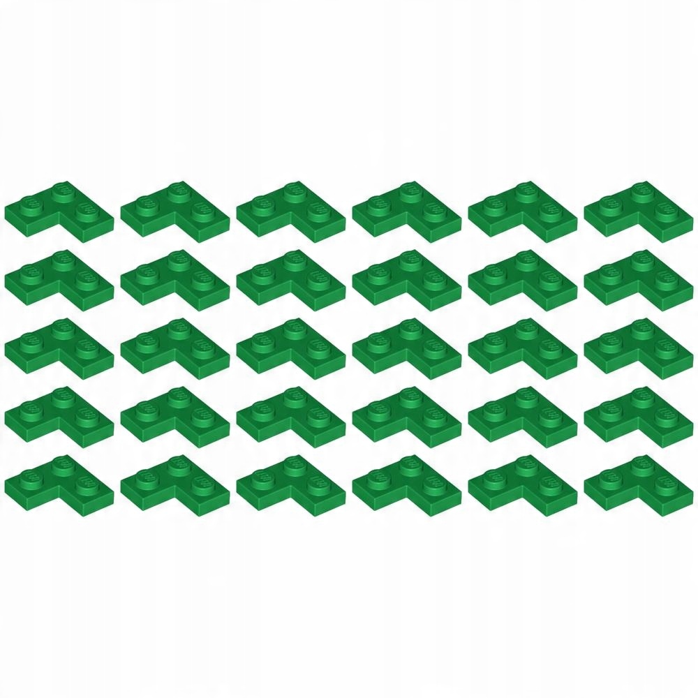 

Pakiet Lego 2420 Płytka narożna 2x2 Zielony 30sztN