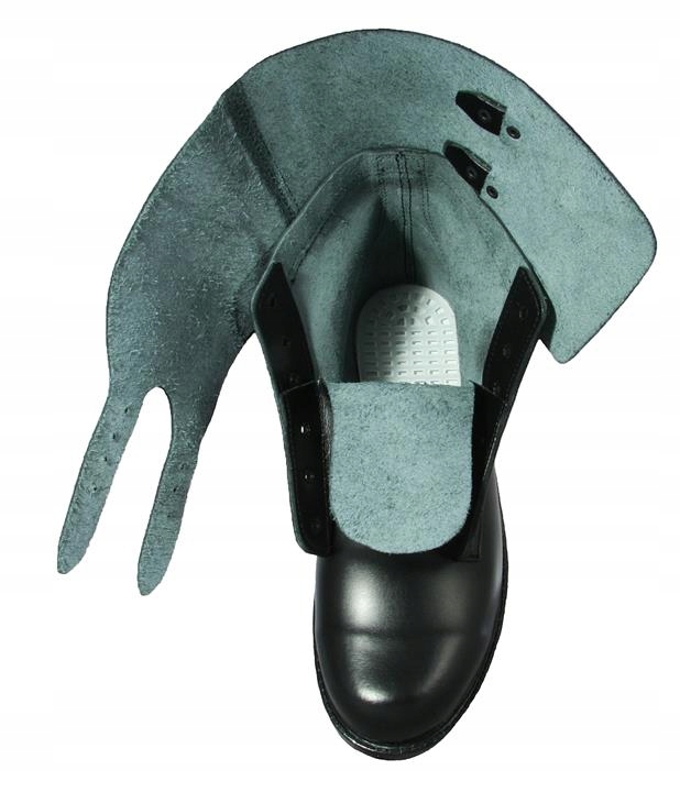 Buty Wojskowe Opinacze Czarne roz.43 Materiał zewnętrzny skóra naturalna