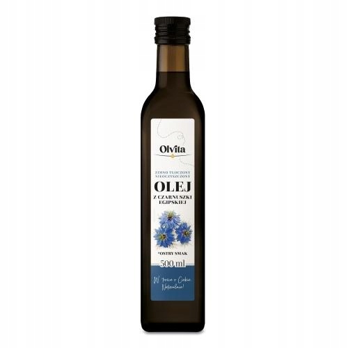 Olvita Olej z czarnuszki zimnotłoczony, 500 ml