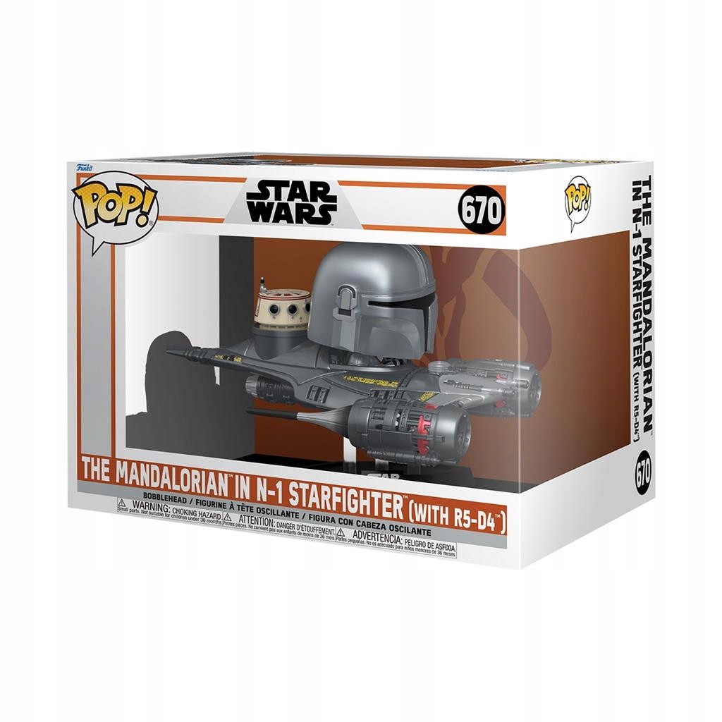 Funko Pop! Rides: Star Wars Mandalorian a N1 Starfighter