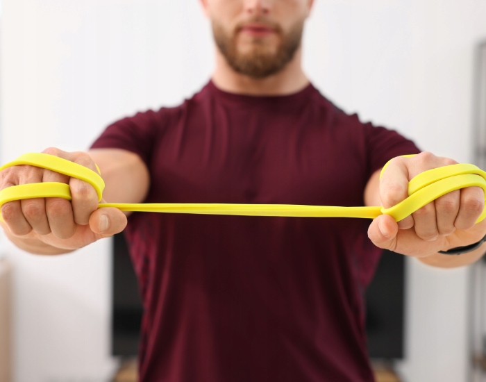 GUMA OPOROWA DO CWICZEŃ DO ROZCIĄGANIA POWERBAND OPÓR 2-7kg Marka Fit.Me