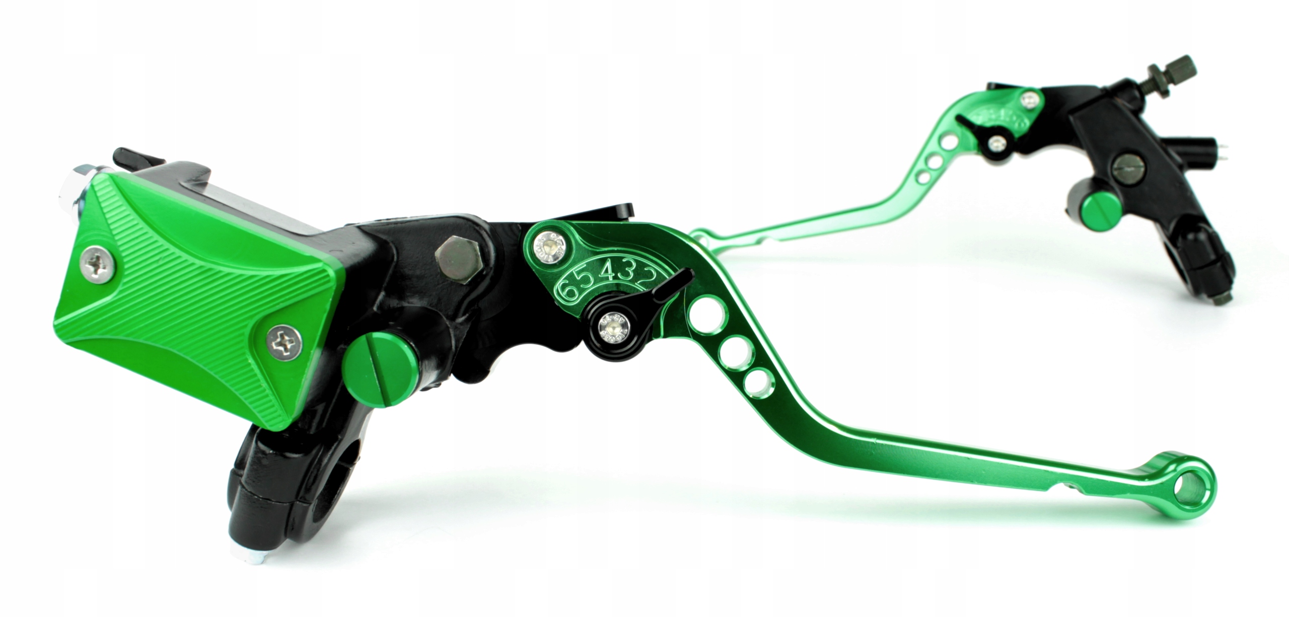 DZWIGNIA POMPA HAMULCA I SPRZEGLA KLAMKI ZIELONE Lever length 175 mm