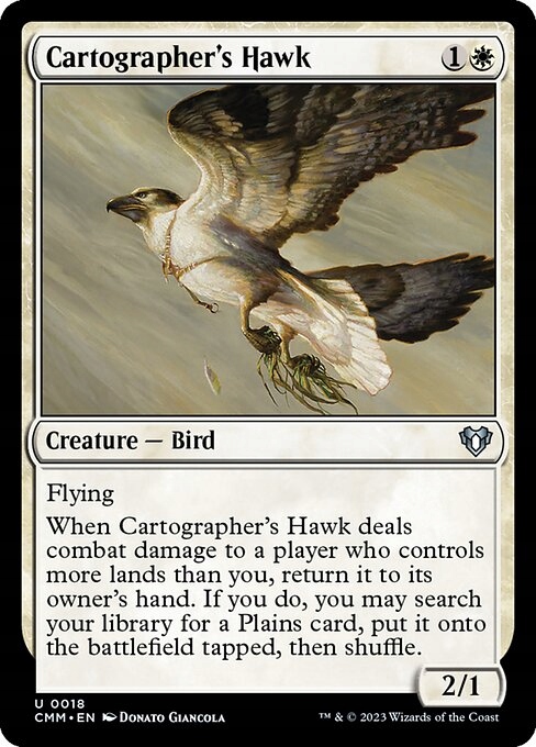 MtG: Cartographer's Hawk (CMM)