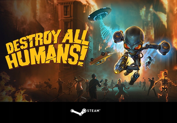 Destroy All Humans Pl Pc klucz Steam