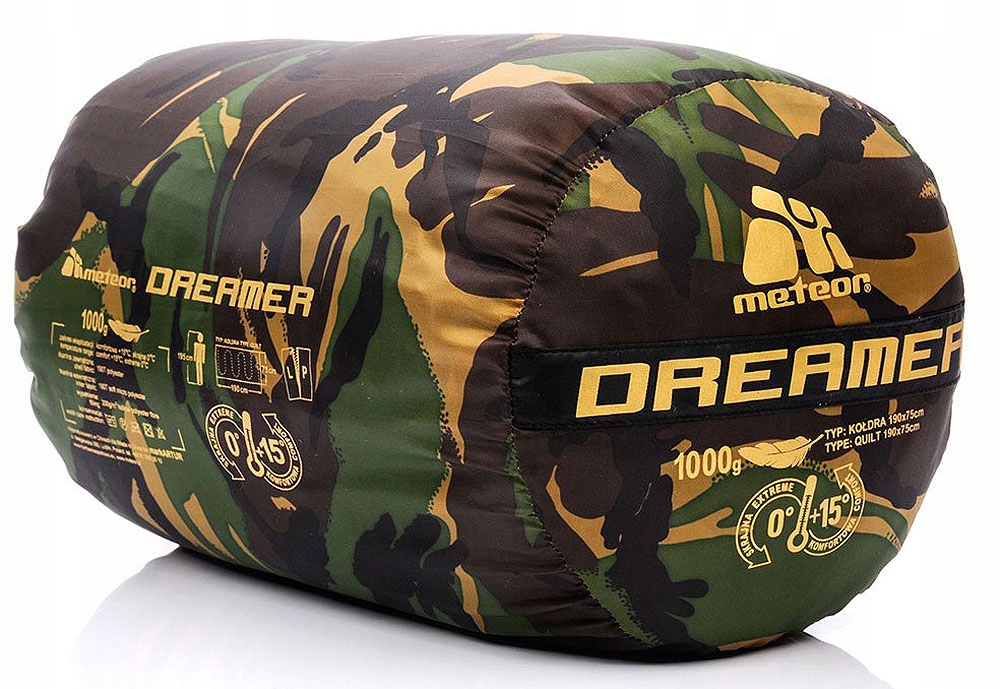 ŚPIWÓR MORO TYPU KOŁDRA CIEPŁY ŁĄCZONY 190x75 cm Marka Meteor