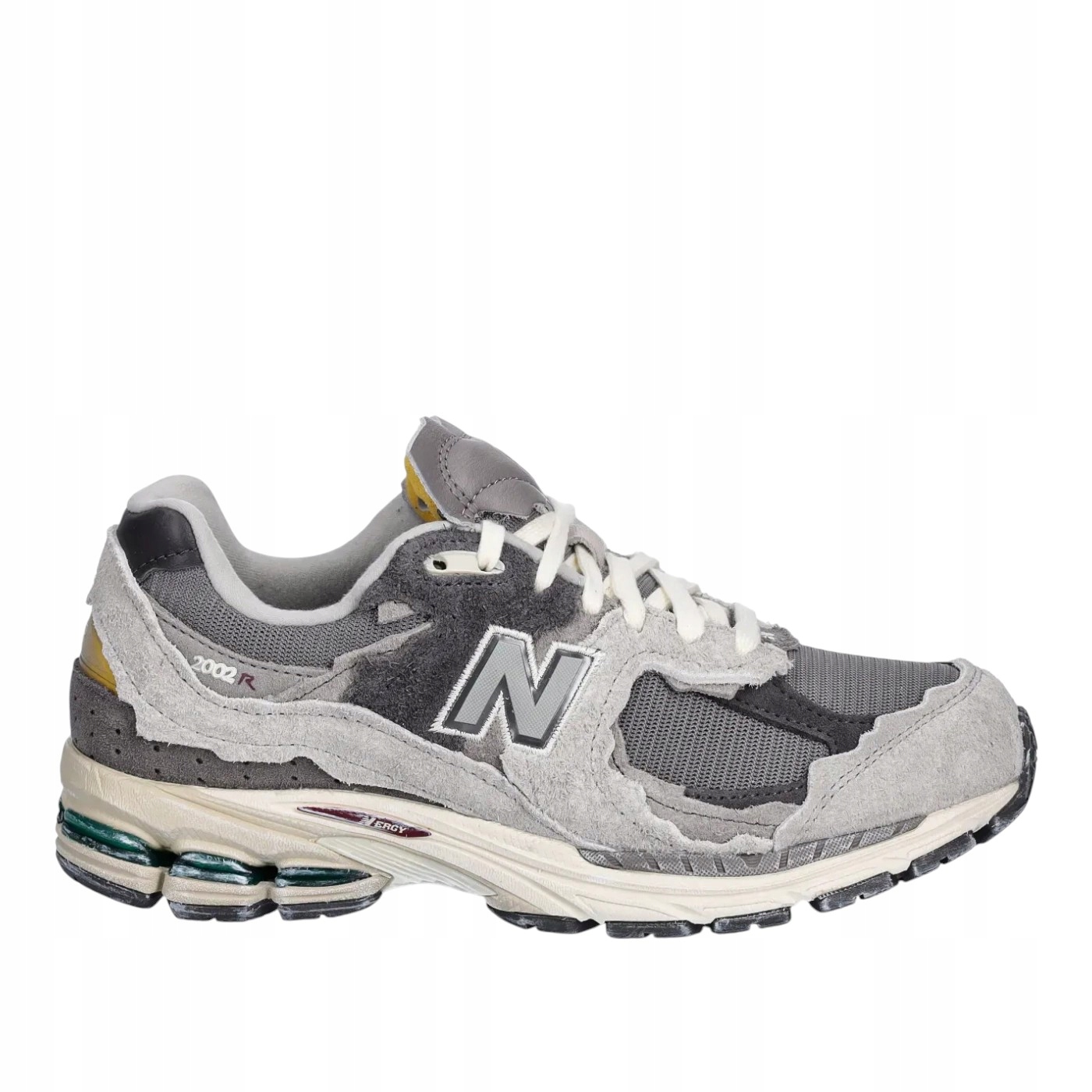 Pánské Boty New Balance M2002RDA Šedé kožené semišové šněrovací 45
