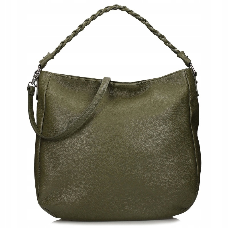 Toscanio F105 Zeleň D74 dámská kožená kabelka zelená módní kůže