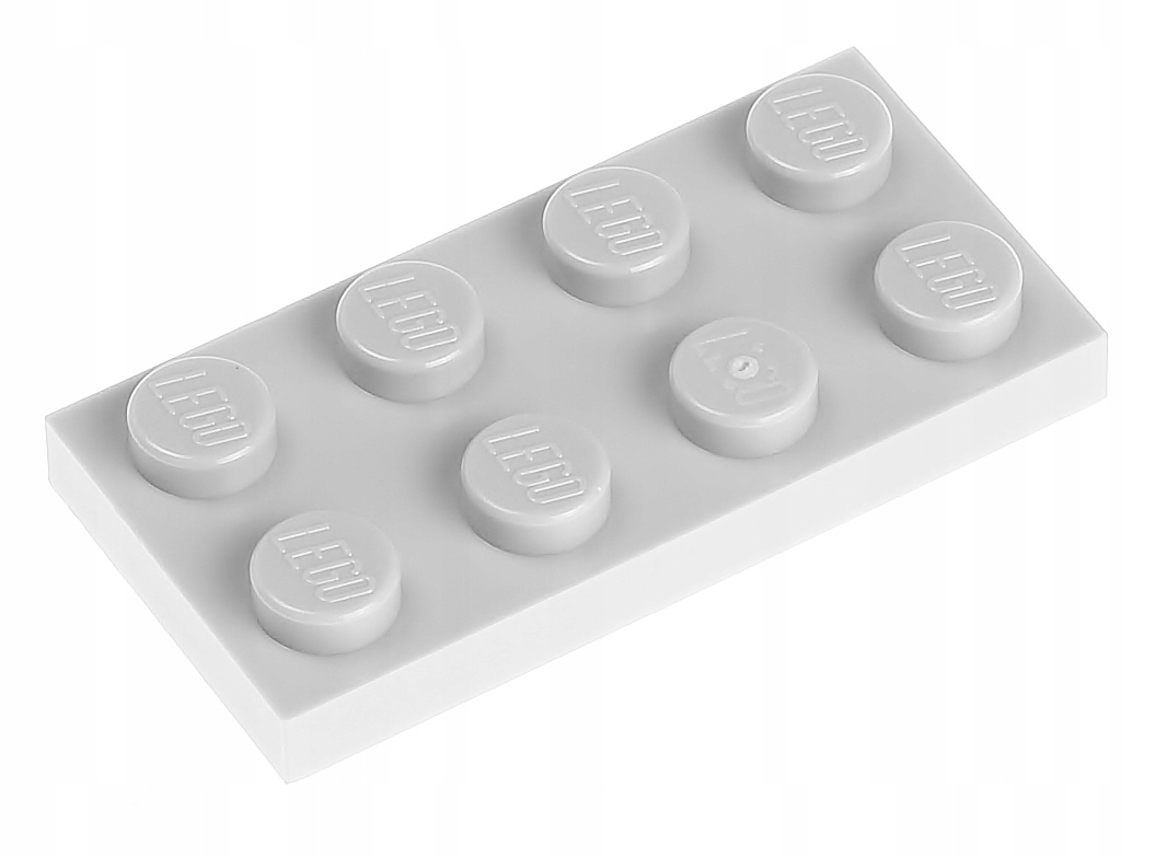 

Lego Płytka zwykła 2x4 3020 szara jasna 2 szt.
