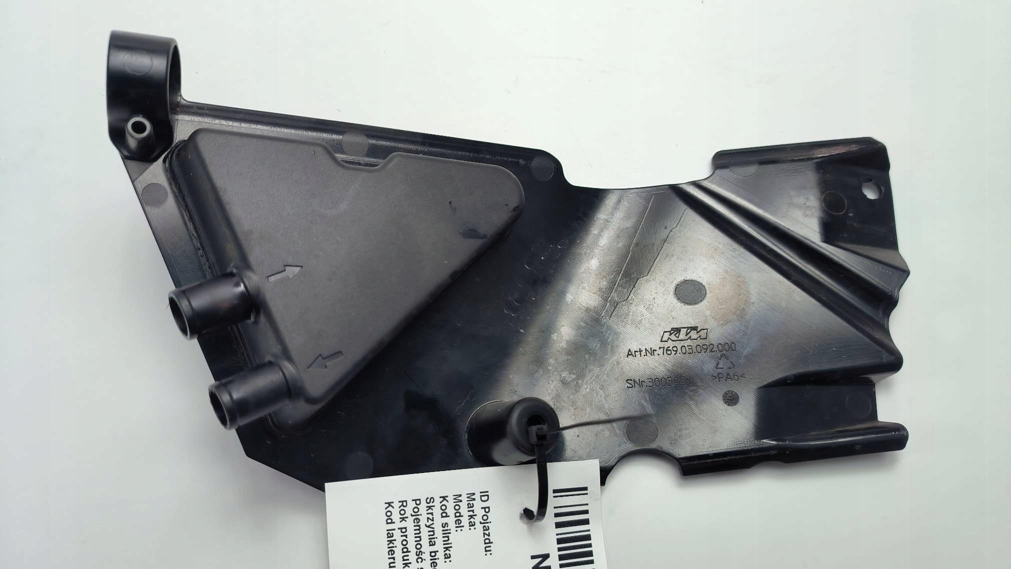 Couverture tablier moteur GASGAS 700 SM