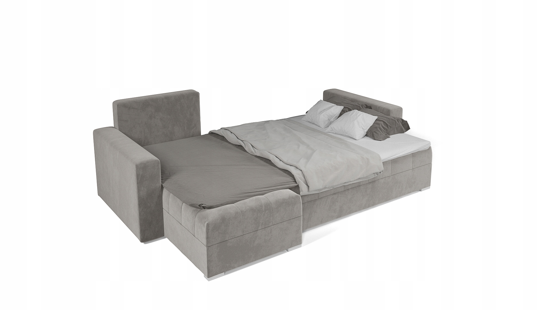 Narożnik z funkcją spania FORSET sprężyny bonell Marka inna