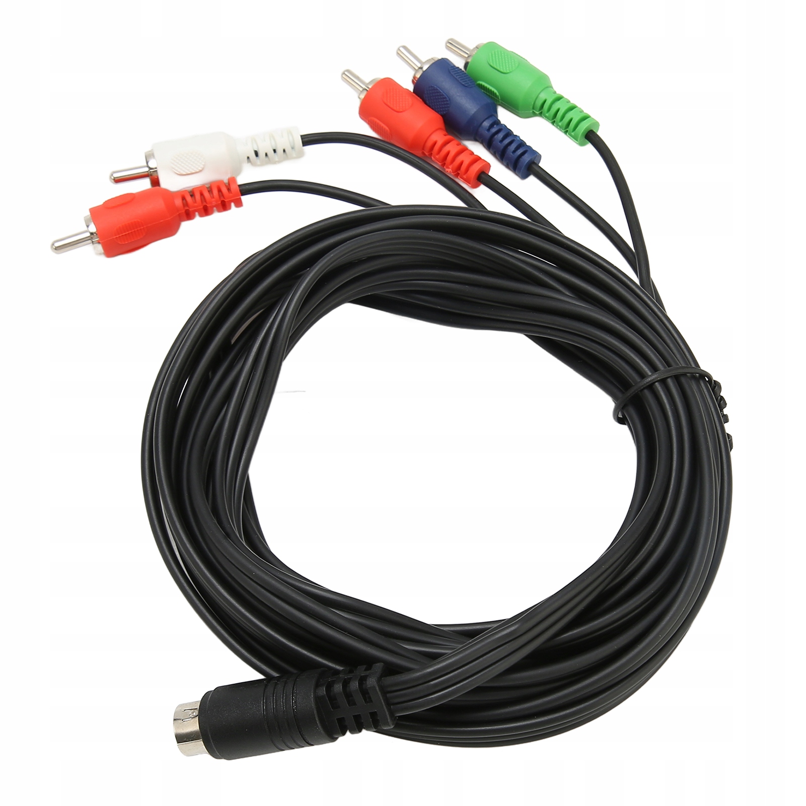 Mini 10-pinowy kabel AV DIN do wymiany 10-pinowy DIN do 5 RCA AV I2