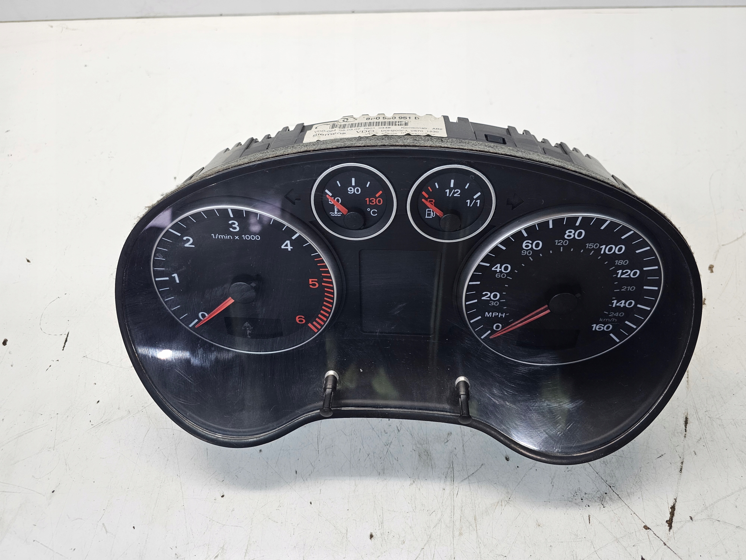dials dials AUDI A3 8P LIFT 8P0920951D 2.0 TDI