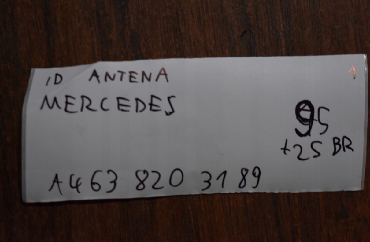 IDEALNA ANTENA MERCEDES 1 9