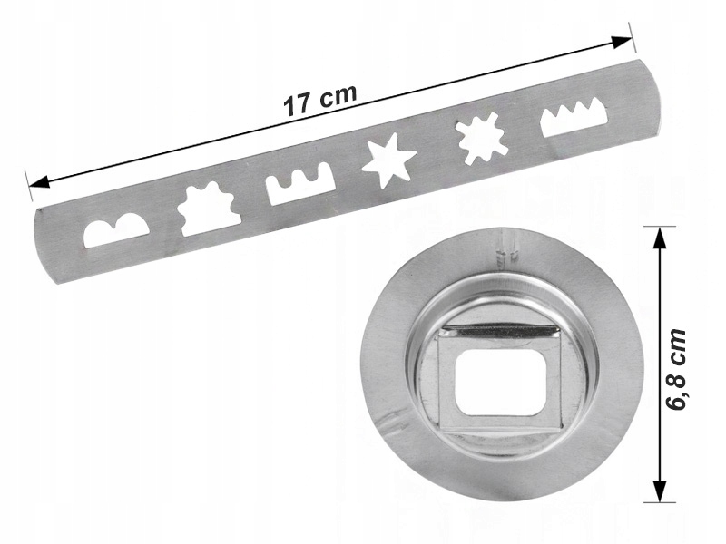 CIASTKOWIEC NAKŁADKA DO MASZYNKI WYCISKACZ CIASTEK EAN (GTIN) 5906031111409