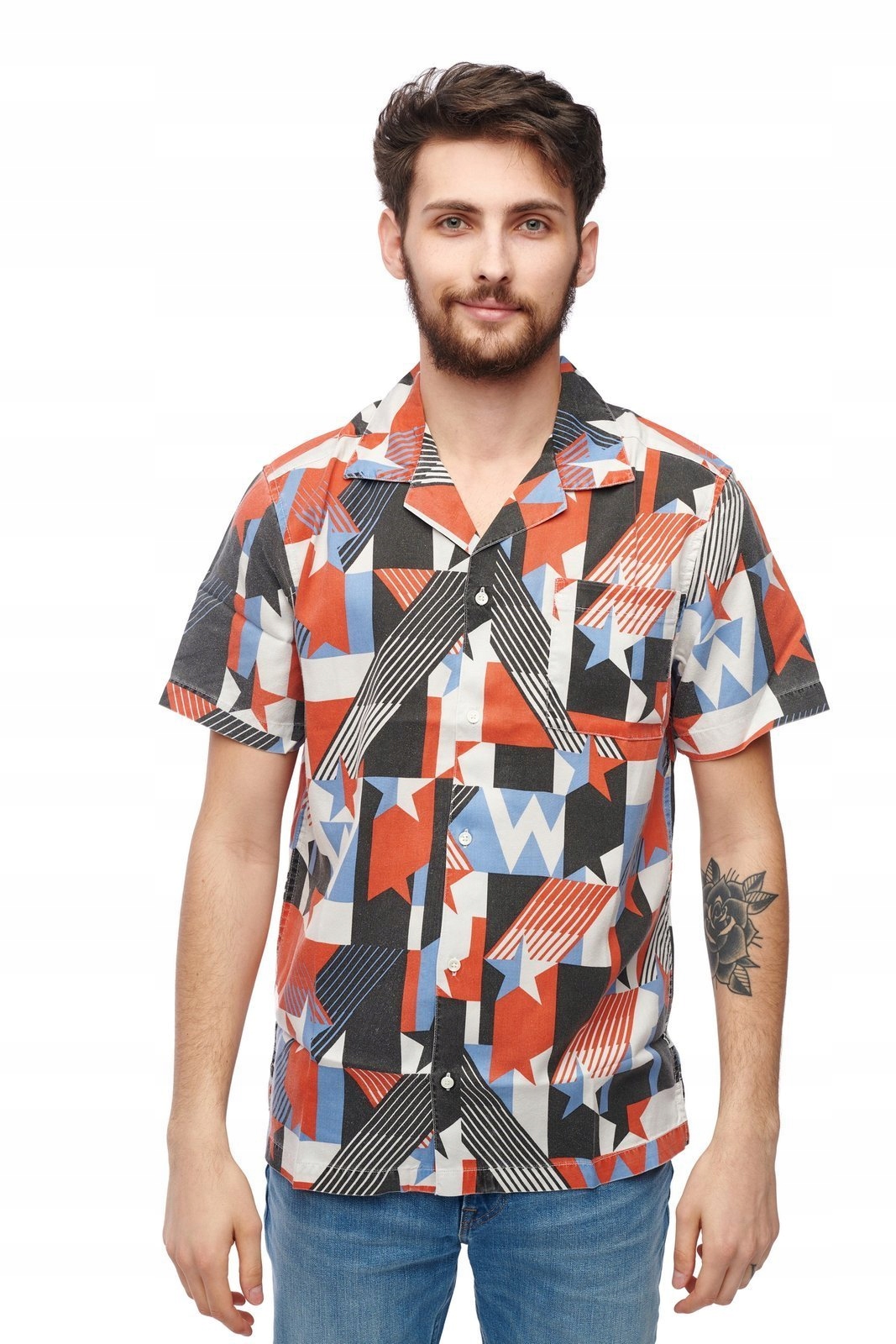 

Wrangler Ss 1 Pkt Shirt Faded Black W5J36HXV6 XL