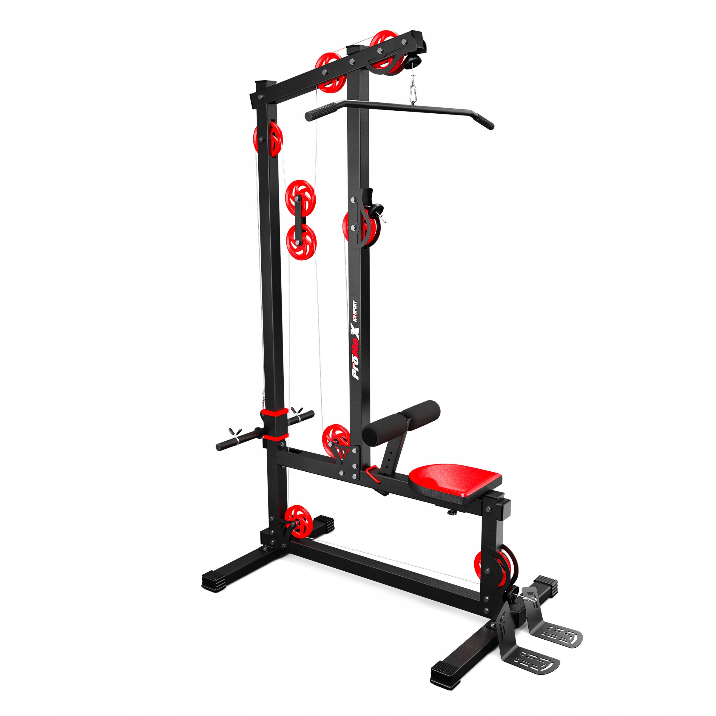 Atlas Brána Závěsná Posilovací Kladka Pro Cvičení horní a dolní volně stojící domácí