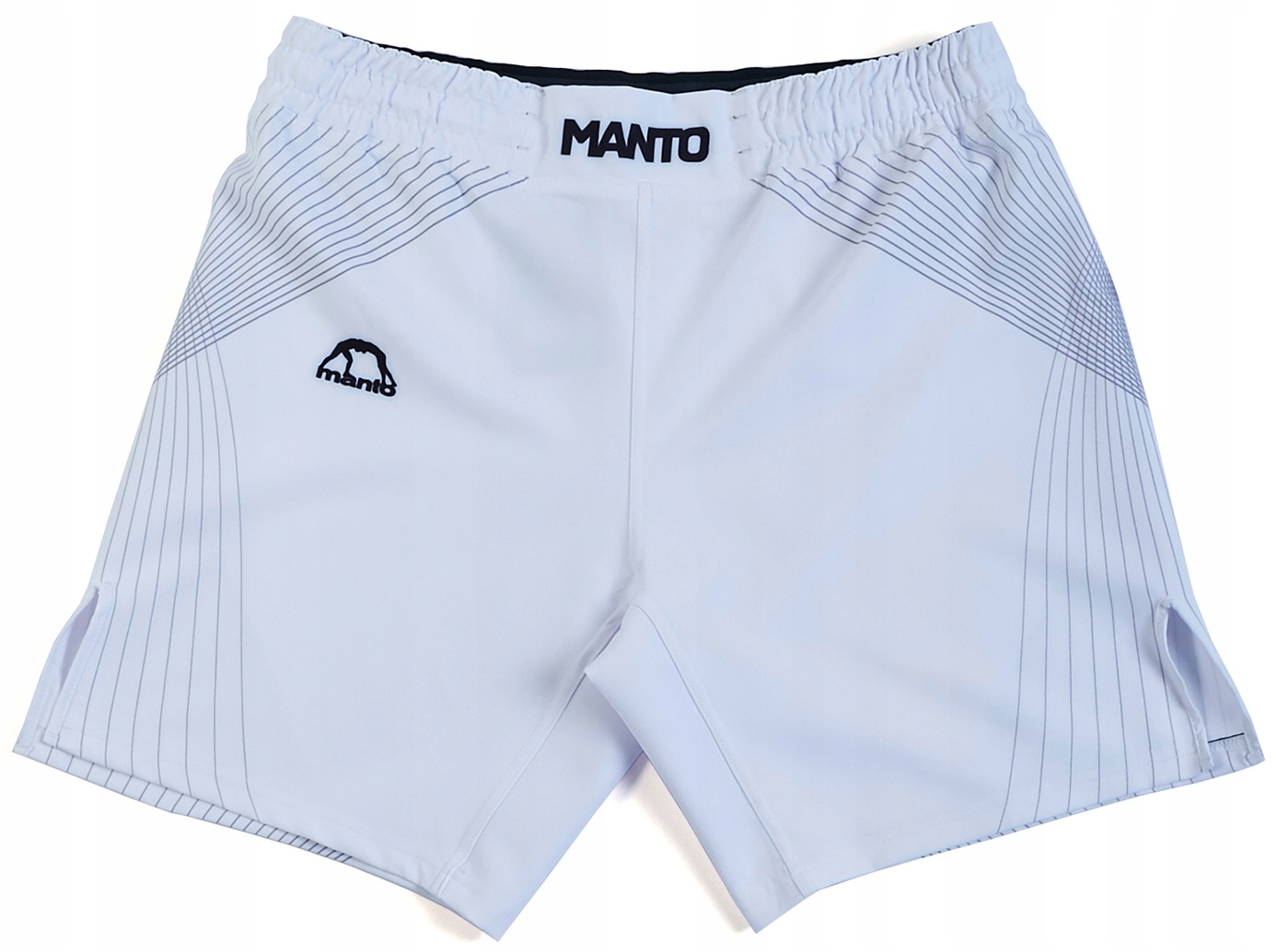 Manto Mma Kraťasy Flow Combat Sports Kraťasy bílé vel XL