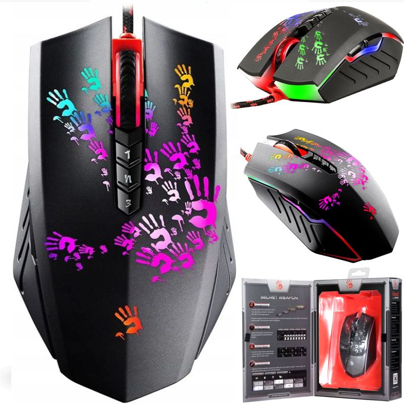 

Mysz Myszka Gracza Gamingowa A4TECH Bloody A60 Rgb