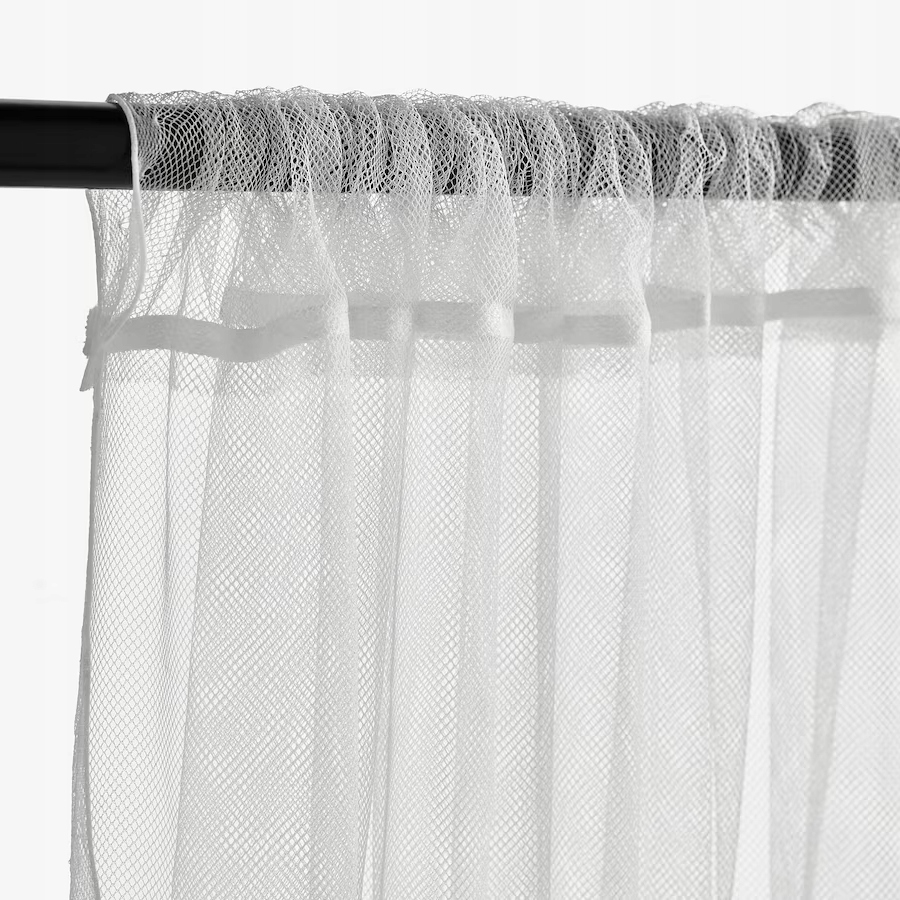 

Ikea LILL firany firanki 1 para 280x300cm białe