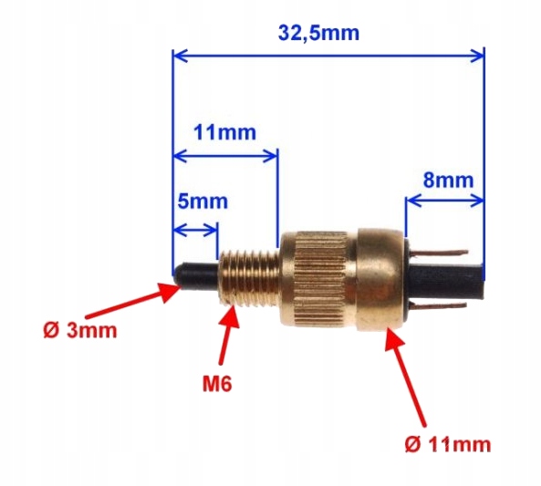 CZUJNIK STOPU 0020 EAN (GTIN) 5999000087584