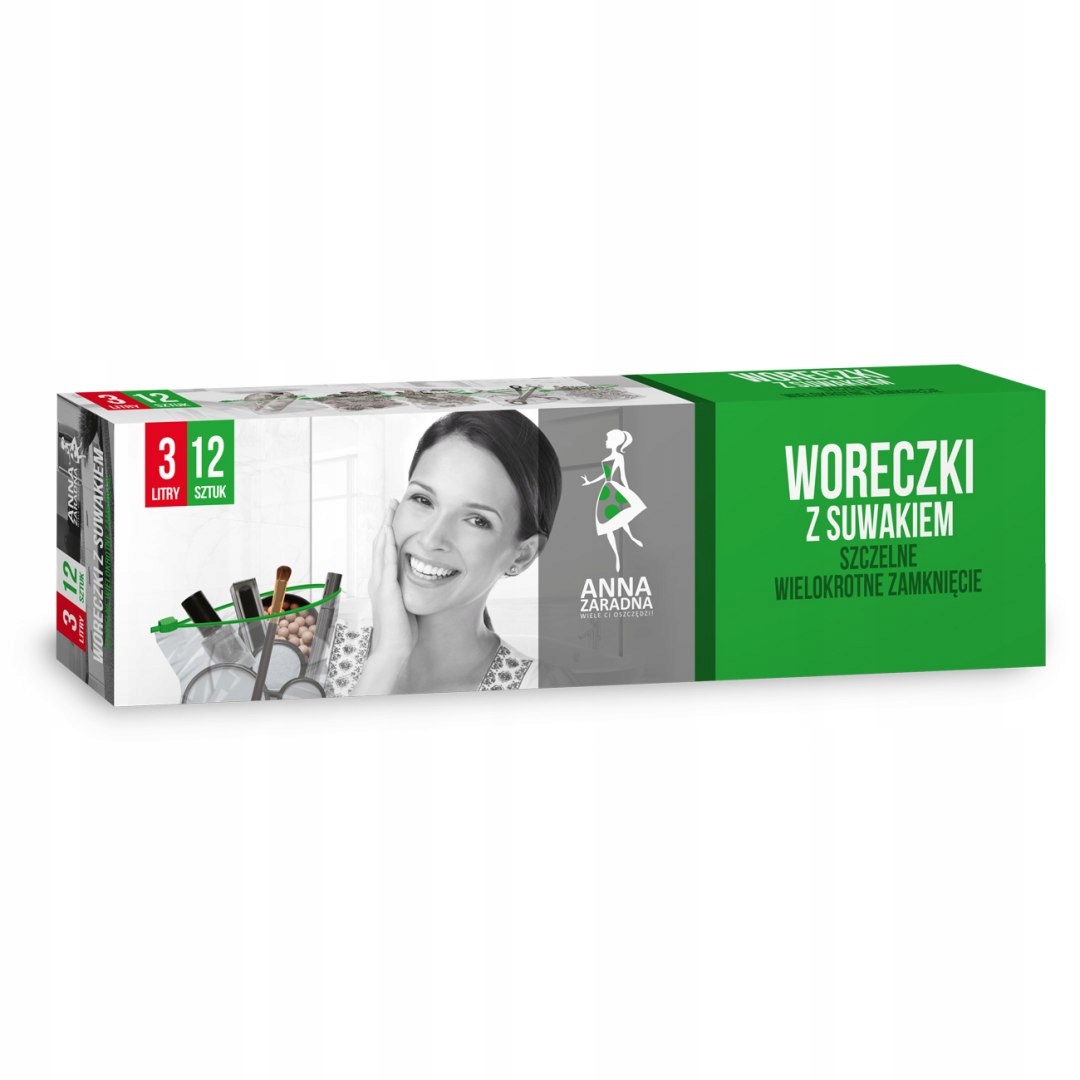 

Woreczki z suwakiem 3L 12 szt Anna Zaradna