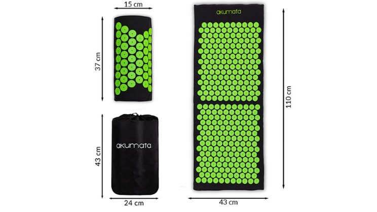 MATA AKUMATA DO AKUPRESURY + PODUSZKA ZESTAW PL Marka inna