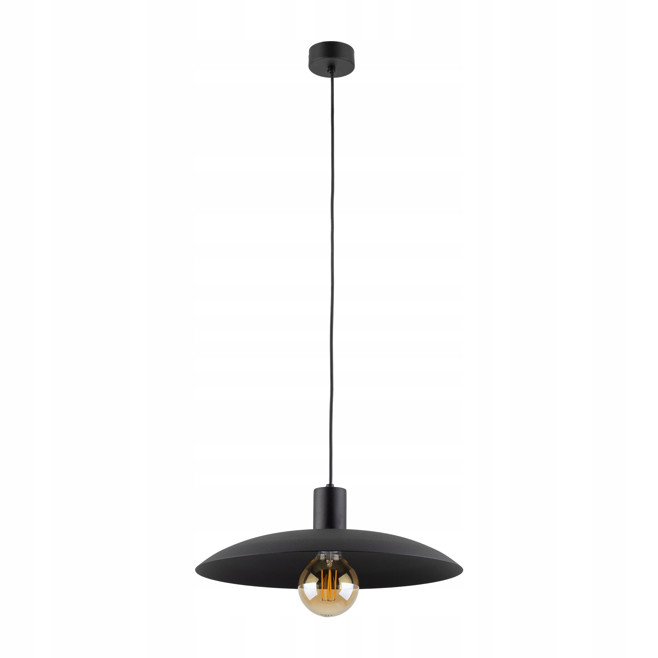 Astra Černá 1XE27 Závěsná Lampa Černá Kuchyňská