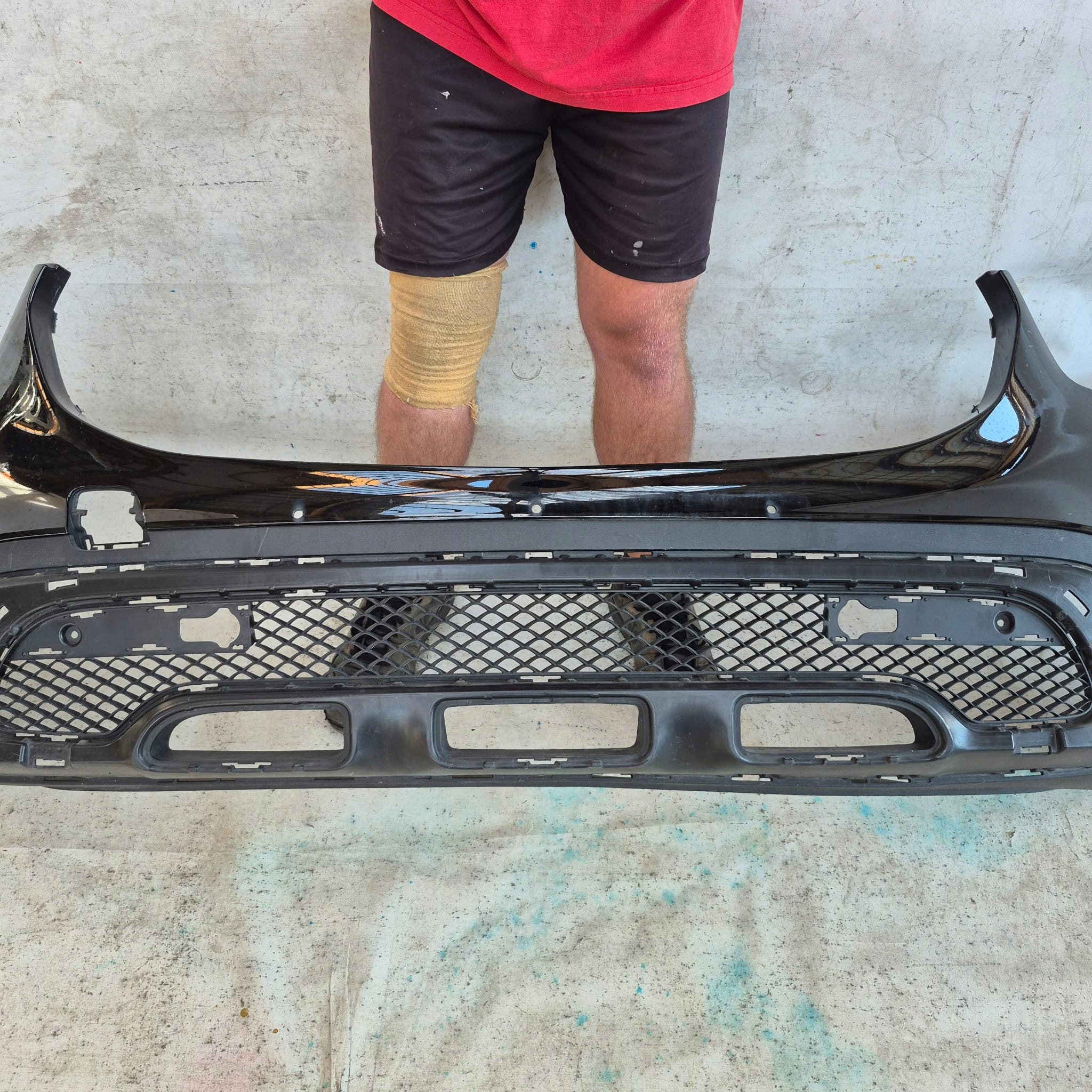 MERCEDES GLC W253 LIFT 19- bumper front front PDC A2538858002