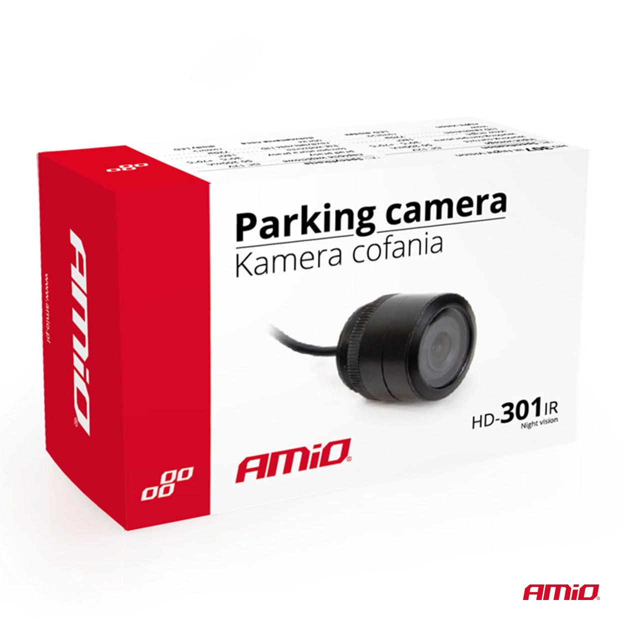 Amio Kamera cofania Night Vision z podczerwienią