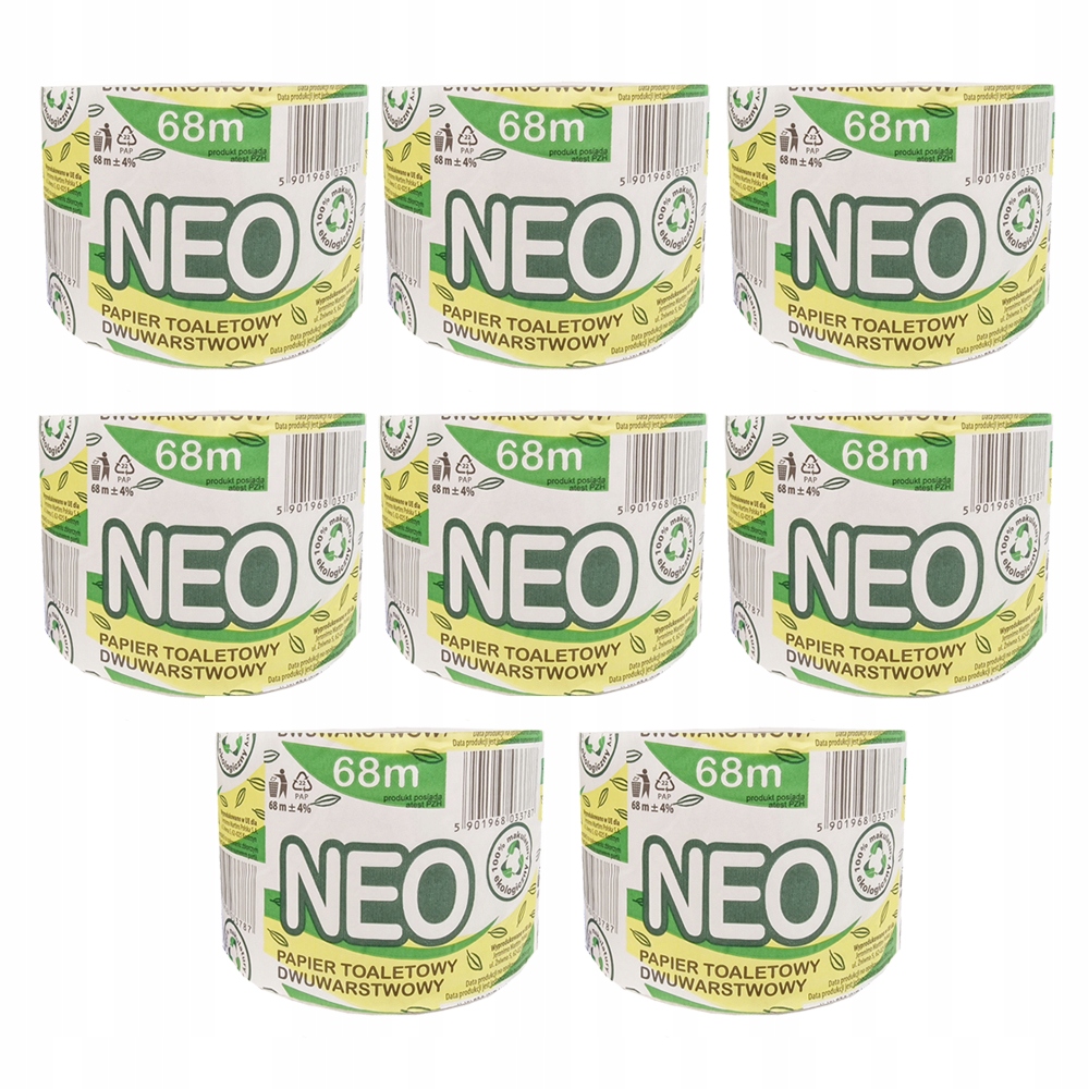 

Papier Toaletowy Bezzapachowy Neo 544m Rolka 2WAR