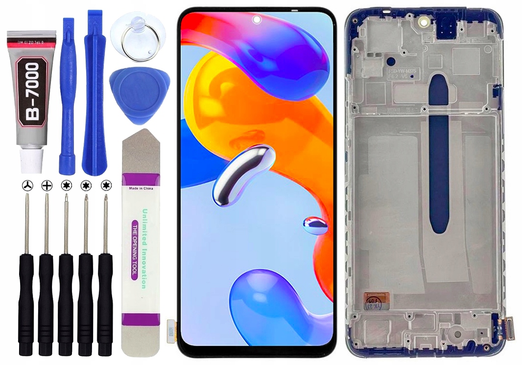 Displej pro Xiaomi Redmi Note 11S LCD Oled displej Rámeček