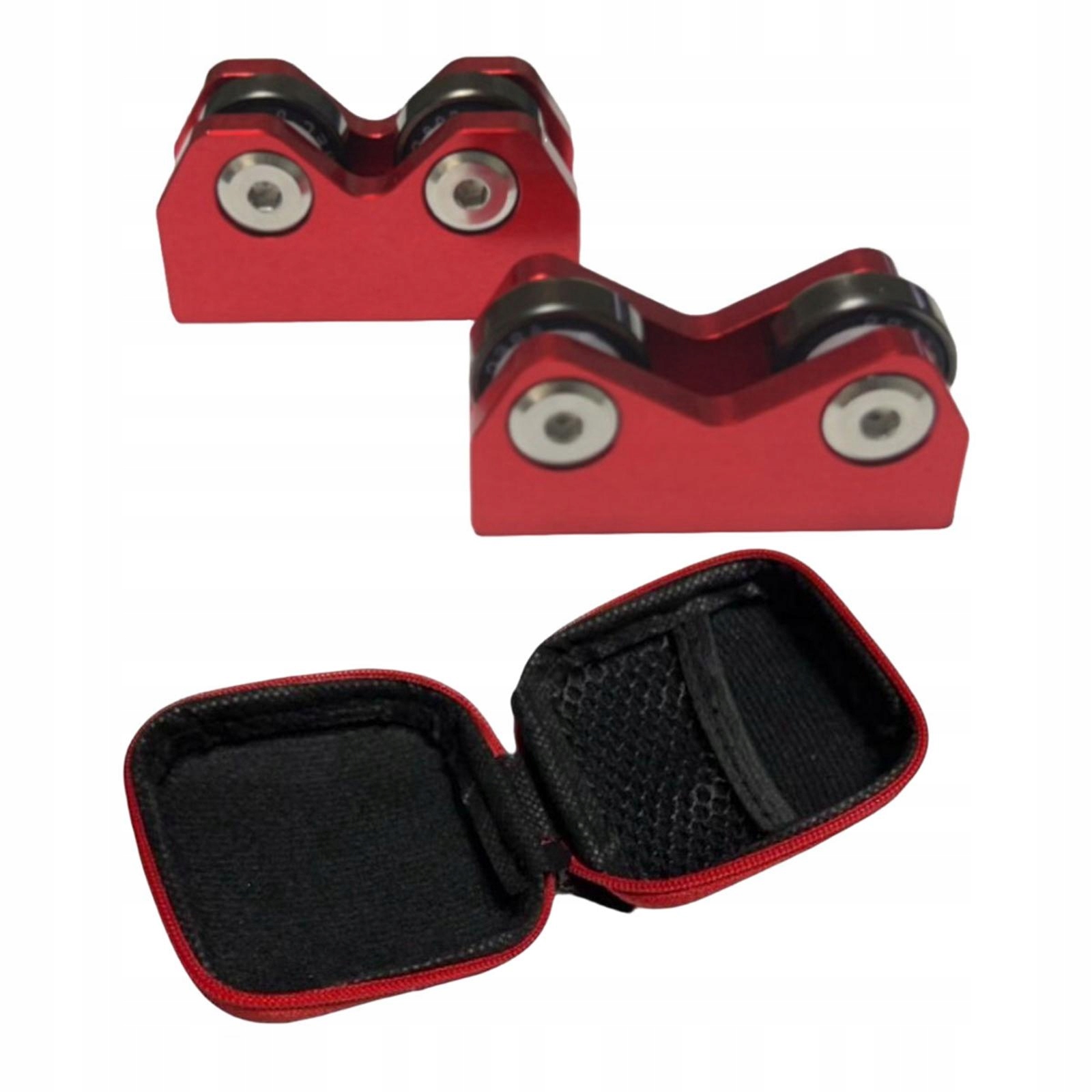 2 sztuki Bilard Cue Straightness Checker Inspect Tool Checking Men Red Model Billiard Cue Straightness Checker