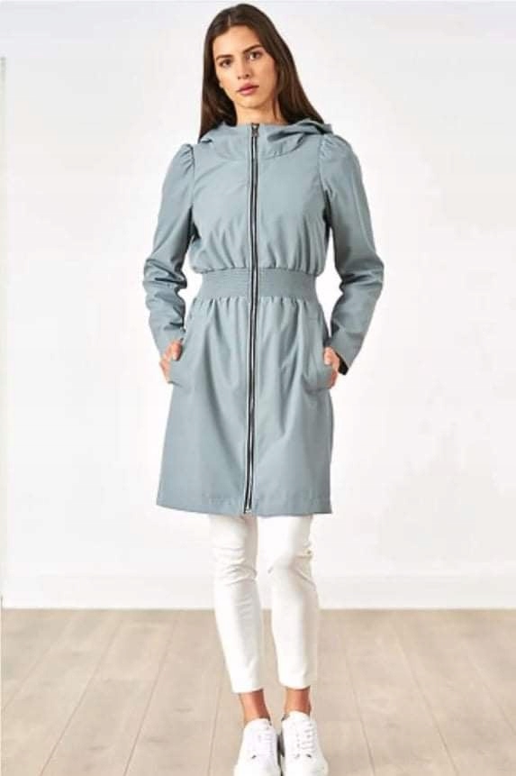 Bunda parka Lalous s kapucí Šedá vel S